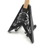 Miniatuur BC Rich Signature V gitaar met gratis standaard, Verzenden, Nieuw, Pop, Beeldje of Miniatuur