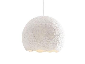 Nest Hanglamp - Aluminium & Papier-pulp - 220V - 13W -, Verzenden