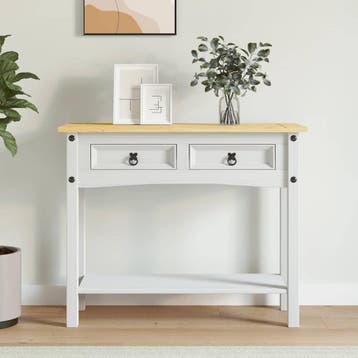 vidaXL Wandtafel Mexicaans grenenhout Corona-stijl, Verzenden, Nieuw
