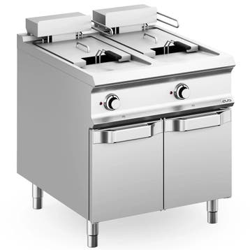 Friteuse | DOMINA PRO 900 | Elektrisch | 18+18L |, Verzenden, Nieuw in verpakking