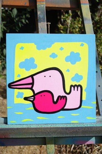 Kev Munday - Swimming Lesson, Antiek en Kunst