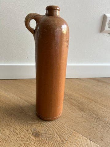 Fles - Aardewerk - Rynbende&zonen genever, Antiek en Kunst
