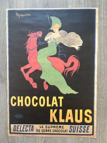 Leonetto Cappiello - Chocolat Klaus – Manifesto