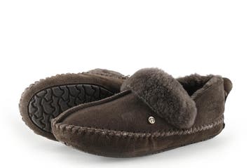 Warmbat Pantoffels in maat 41 Bruin, Kleding | Heren, Schoenen, Bruin, Verzenden, Warmbat, Zo goed als nieuw