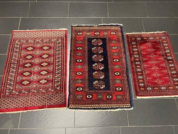 Buchara 3-delig set - Tapijt - 110 cm - 80 cm, Nieuw