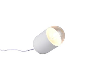 Trio NARA tafellamp | E27 Fitting | wit mat | 14 x 10 cm | I, Verzenden, Nieuw