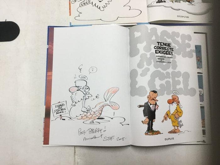 Passe moi l ciel - 5x C + 2x dédicace - 5 Album - Eerste, Livres, BD