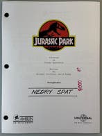 Jurassic Park - Storyboards Nedry Spat - Amblin, Verzamelen, Nieuw