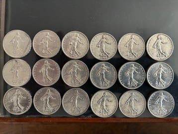 Frankrijk. 5 Francs (Zonder minimumprijs)