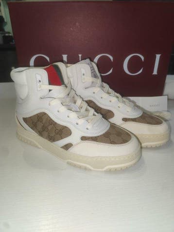 Gucci - Gucci high-top tennis sneaker - Sneakers - Taille :