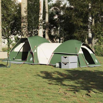 vidaXL Tent 5-persoons waterdicht groen, Verzenden