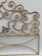 Bed - Spaanse smeedijzeren hoofdbord - ambachtelijk