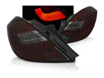 LED achterlicht geschikt voor Opel Corsa D 3D Red Smoke, Verzenden, Nieuw, Opel