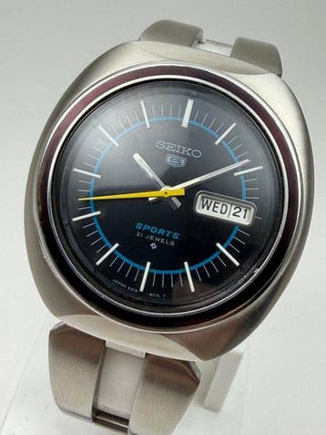 Seiko - Vintage Seiko Sports Automatic cal. 6309 - Zonder