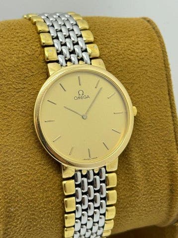 Omega - De Ville - Zonder minimumprijs - Quartz Slim Case, Bijoux, Sacs & Beauté, Montres | Hommes