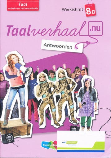 Taalverhaal Nu Antwoorden Werkschrift Taal 8A, Boeken, Verzenden, Nieuw