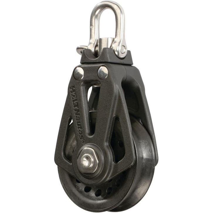 Nautos 60mm Blok met Wartel, Watersport en Boten, Accessoires en Onderhoud, Nieuw, Ophalen of Verzenden