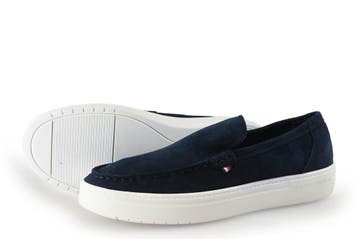 Tommy Hilfiger Loafers in maat 42 Blauw, Loafers, Tommy Hilfiger, Zo goed als nieuw, Verzenden