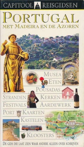 Capitool reisgids Portugal met Madeira en de Azoren, Verzenden, Nieuw