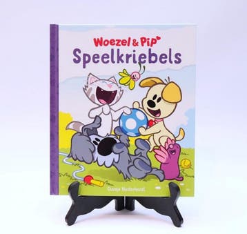 Prentenboek hardcover Woezel & Pip Speelkriebels -, Boeken, Verzenden, Gelezen, Guusje Nederhorst