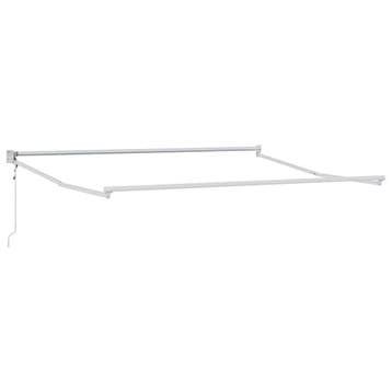 Markies Wit 3x2,5m: Robuuste zonwering voor je tuin aan b..., Verzenden, Zo goed als nieuw, 150 tot 300 cm, Markies