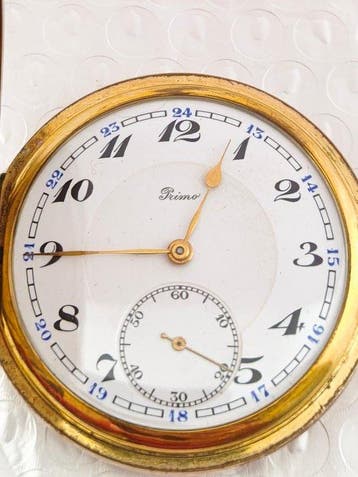 Primo - Savonnette. Blue military scale 24 hours –