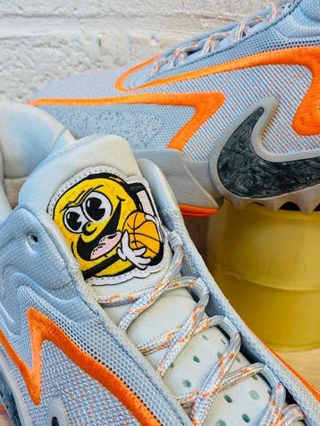 Nike - Air Cosmic BBall Orange Magma P47,5 - Sneakers -, Nieuw