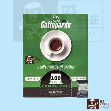 Gattopardo Gusto Ricco espresso Nespresso®  100 st., Electroménager, Verzenden