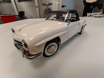 Autoart 1:18 - Coupé miniature - Mercedes-Benz 190 SL, Hobby & Loisirs créatifs