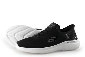 Skechers Instappers in maat 46 Zwart, Kleding | Heren, Schoenen, Verzenden, Zwart, Overige typen, Zo goed als nieuw