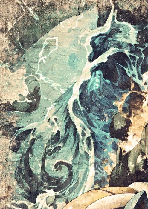 Boriani - Pokemon Blastoise oil - limited edition 8/10, Games en Spelcomputers, Spelcomputers | Overige Accessoires