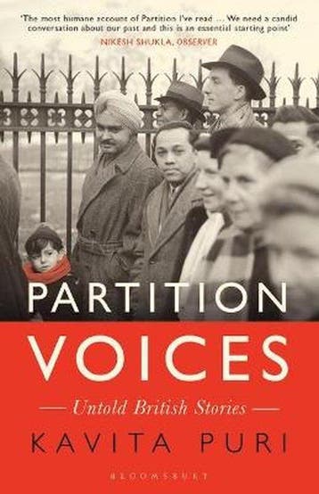 Partition Voices 9781408898987 Kavita Puri, Verzenden, Kavita Puri