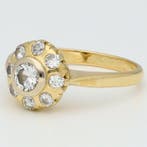 Bague - 14 carats Or jaune Diamant (Naturelle) - Diamant, Bijoux, Sacs & Beauté, Bagues