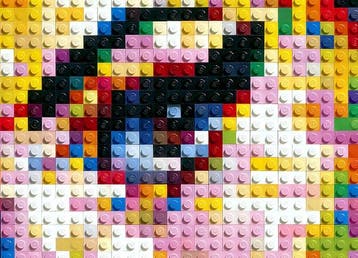 David Law - Brick Icons - Amy Winehouse