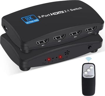 DrPhone HS7 8K@60Hz HDMI 2.1 Switch - HDMI Switch 3 IN 1 OUT, Verzenden, Nieuw