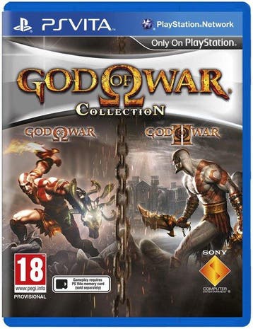 God of War Collection (Losse Cartridge) (PS Vita Games), Games en Spelcomputers, Ophalen of Verzenden, Zo goed als nieuw