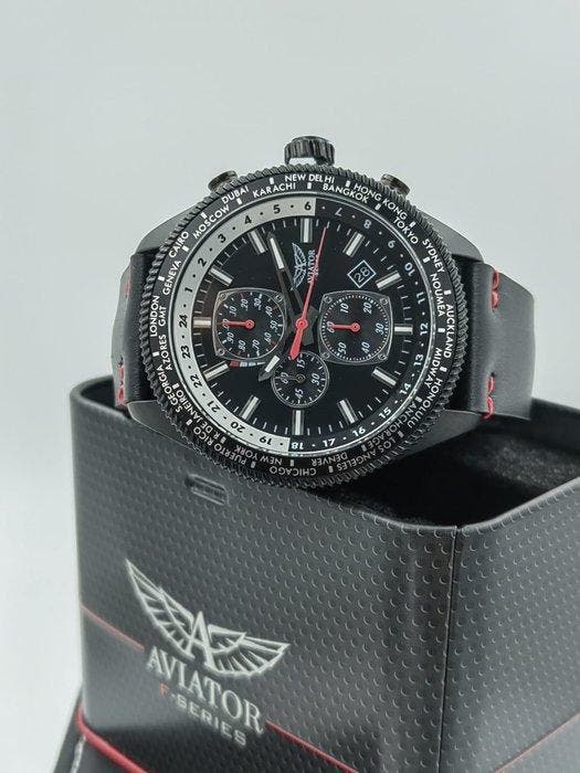 Aviator - 24H Timezones Chrono Pilot - Zonder minimumprijs -, Handtassen en Accessoires, Horloges | Heren