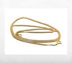 Chaîne - 18 carats Or jaune - Poinçons Fr Maille forçat, Bijoux, Sacs & Beauté, Bijoux anciens