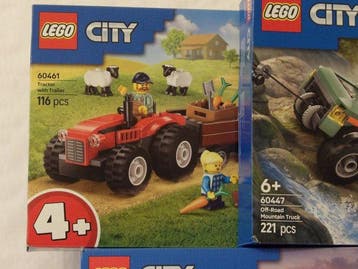 Lego Set - City - Camper per le vacanze; Camion fuoristrada