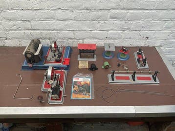 Stoommachine (9) - Wilesco - Metaal - 1990-2000
