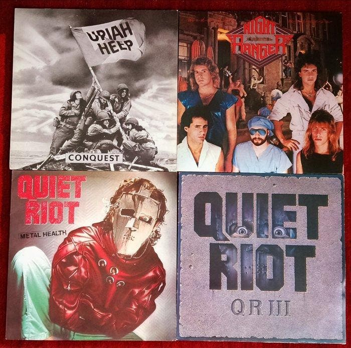 Uriah Heep, Quiet Riot , Night Ranger - Rockin´ 80´s - Metal, CD & DVD, Vinyles Singles