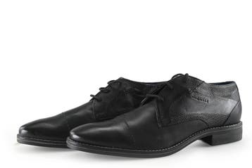 Bugatti Veterschoenen in maat 43 Zwart, Kleding | Heren, Schoenen, Bugatti, Verzenden, Zwart, Zo goed als nieuw