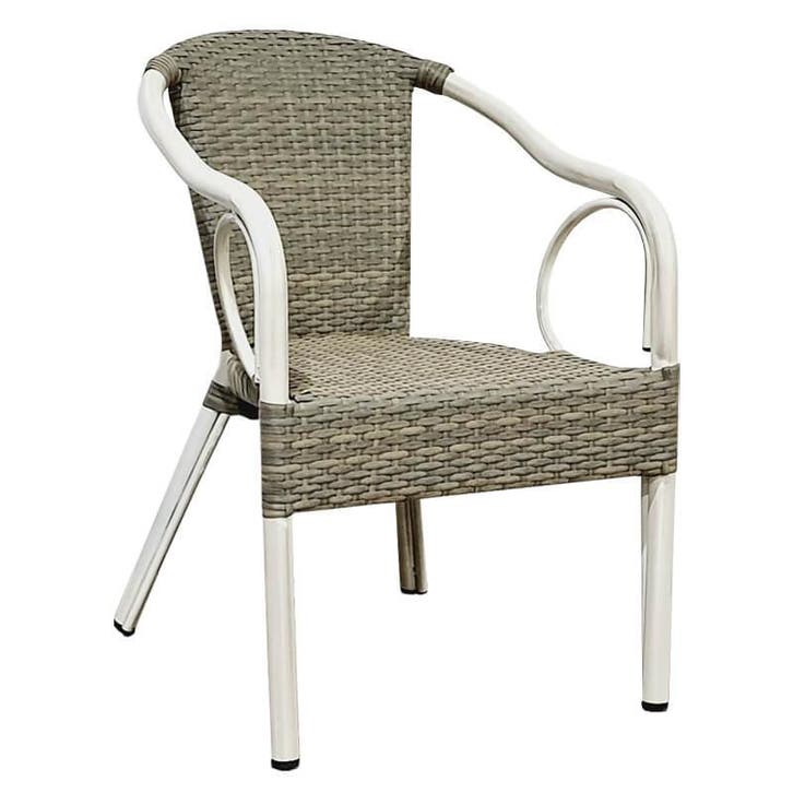 Stoel | VERONA | Aluminium Rotan/Aluminium | Grey |, Articles professionnels, Horeca | Équipement de cuisine, Envoi