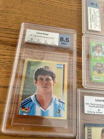 Panini Lionel Messi - 8 Card - Excellent (EX), Verzamelen, Nieuw