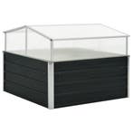 vidaXL Tuinkas 100x100x77 cm gegalvaniseerd staal antraciet, Verzenden