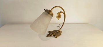 Muller Frères - Lampe - Bronze, Verre, Antiquités & Art