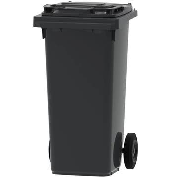 Rolcontainer | Kunststof | Grijs | 120L | Klapdeksel |, Verzenden, Nieuw in verpakking