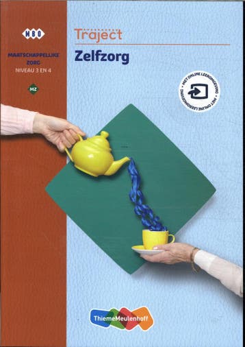 Traject MZ Zelfzorg niveau 3/4 boek en online 1 jr (KD 2022), Verzenden, Zo goed als nieuw