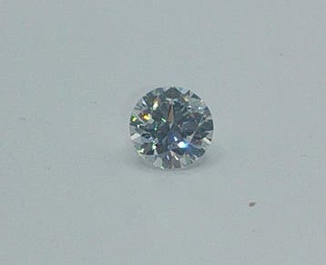 1 pcs Diamant (Natuurlijk) - 0.40 ct - Rond - E - VVS1 -