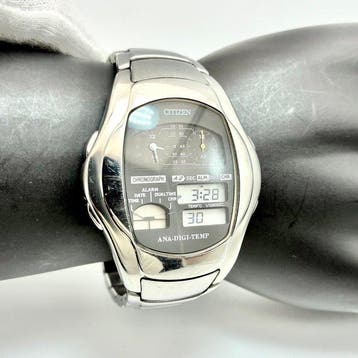 Citizen - Alterna Cool Ana-Digi Temp – Retro-Futuristic